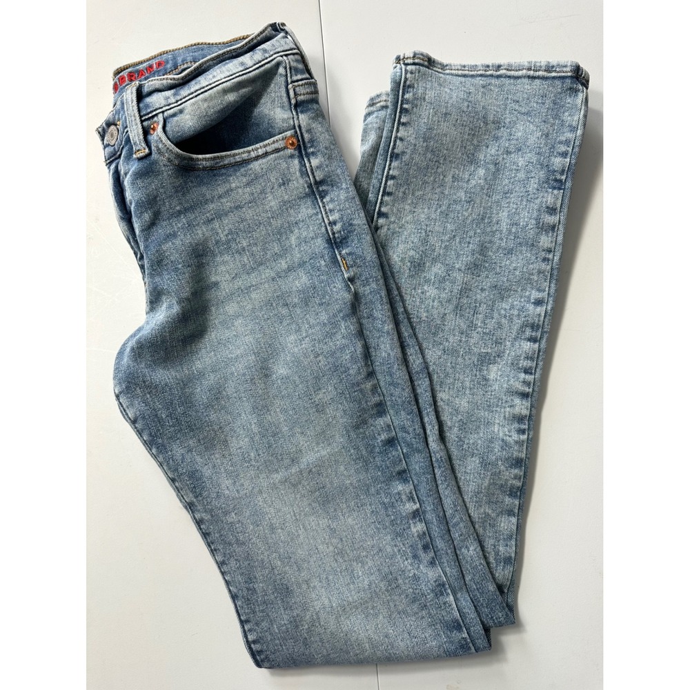 Lucky Brand Sweet Mid Rise Straight Jeans Light Wash Denim Size 4/27 R